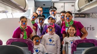 Volaris customers donate more than 100 round flights to the Dr. Sonrisas Foundation