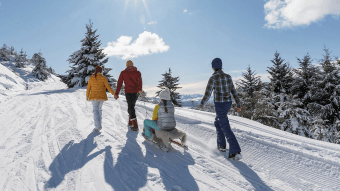 The national snow festival began in Bariloche