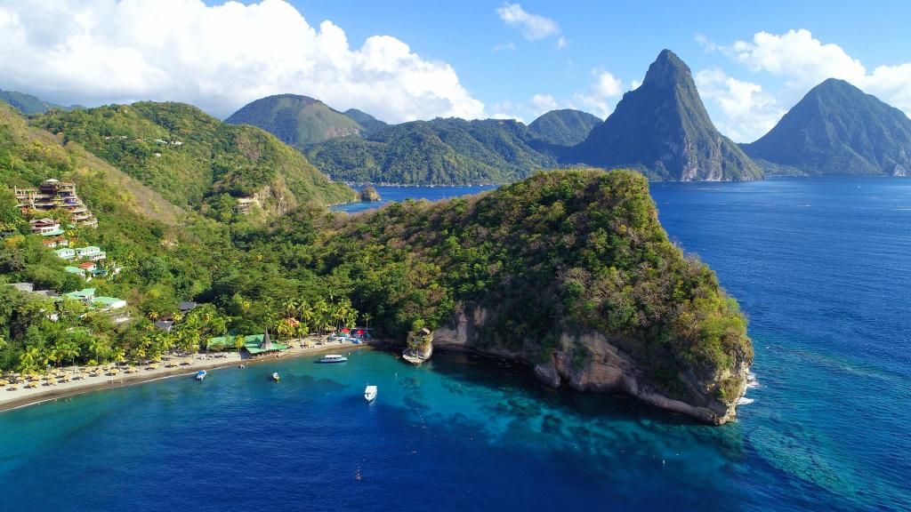 Saint Lucia won the award "World&apos;s Leading Honeymoon Destination"