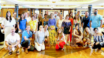 Royal Caribbean welcomes Latin America´s agents aboard Freedom of the Seas