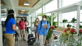 August has been the month with the largest number of European tourists in Costa Rica