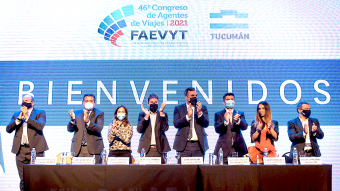 The FAEVYT Travel Agents Congress began yesterday