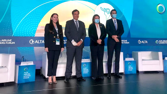 Tourism Ministers of Colombia, Brazil and Ecuador meet at the ALTA Airline Leaders Forum 2021