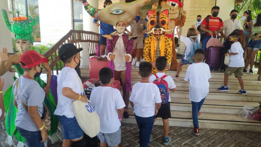 Bahia Principe Riviera Maya Resorts welcomes children from the “My last wish” foundation
