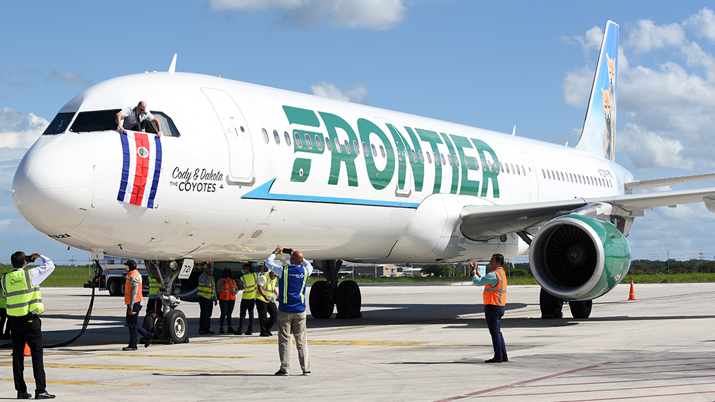 Guanacaste Airport connects with Orlando, Florida on new Frontier flight