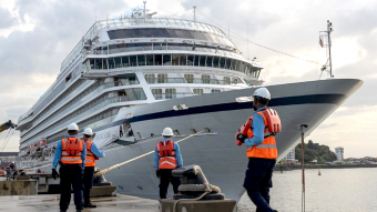 Panama Cruise Terminal successfully carried out the first test berthing