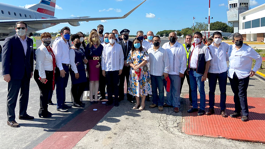 American Airlines inaugurates new route from Chetumal to Miami