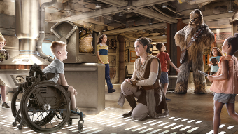 Disney Cruise Line presents experiences for children, teenagers and young people on board the Disney Wish