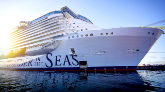 Royal Caribbean International has taken delivery of Wonder of the Seas