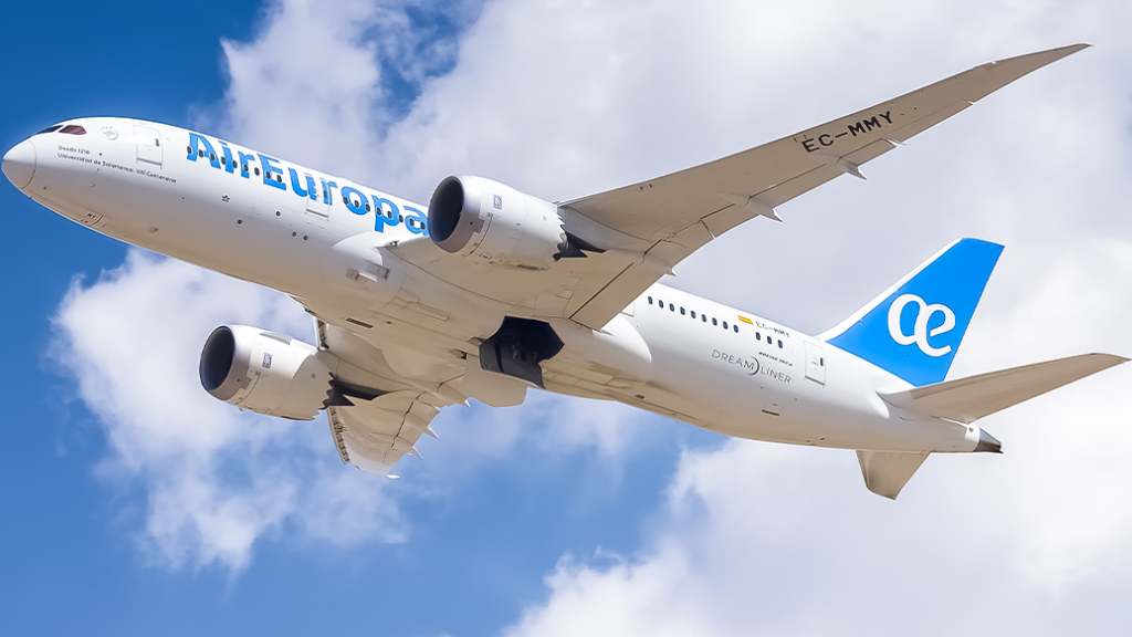 Air Europa resumes daily flights between São Paulo and Madrid today