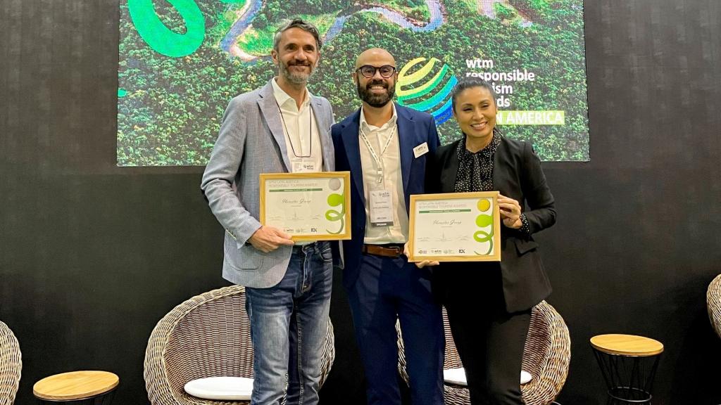 Iberostar Group receives two awards at WTM Latin America 2022 for its responsible tourism model