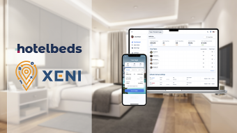 Hotelbeds launches its product portfolio  on the B2B booking platform Xeni