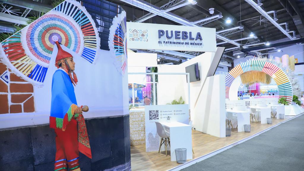Puebla presents attractions at the Tianguis Turístico 2022