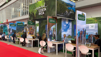Costa Rica is presented at IMEX In Frankfurt promoting attractions for the MICE segment
