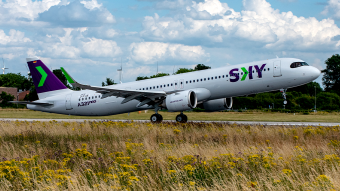 SKY makes its first flight to Miami