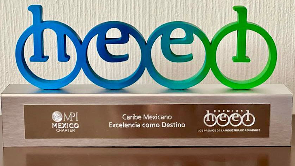 Mexican Caribbean receives recognition for its excellence as a destination for the MICE segment