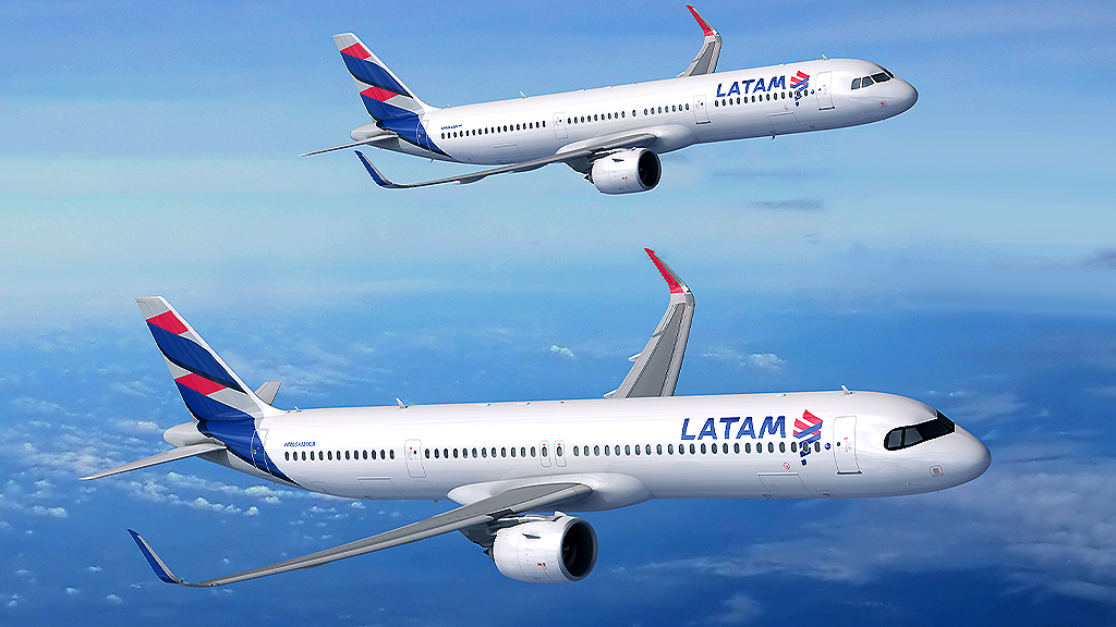 LATAM Airlines reinforces its fleet with Airbus aircraft