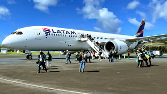 LATAM Group resumes regular operations to Rapa Nui