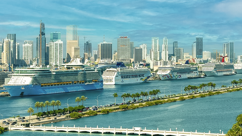 The cruise industry recovers in Miami