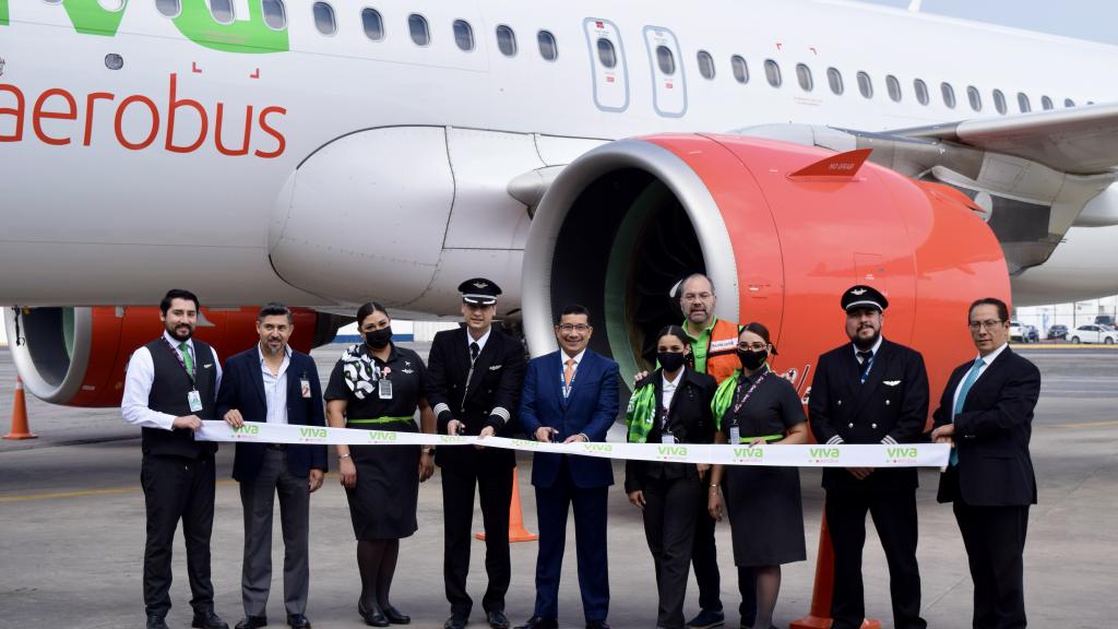 Viva Airbus inaugurated the Toluca - Puerto Vallarta route