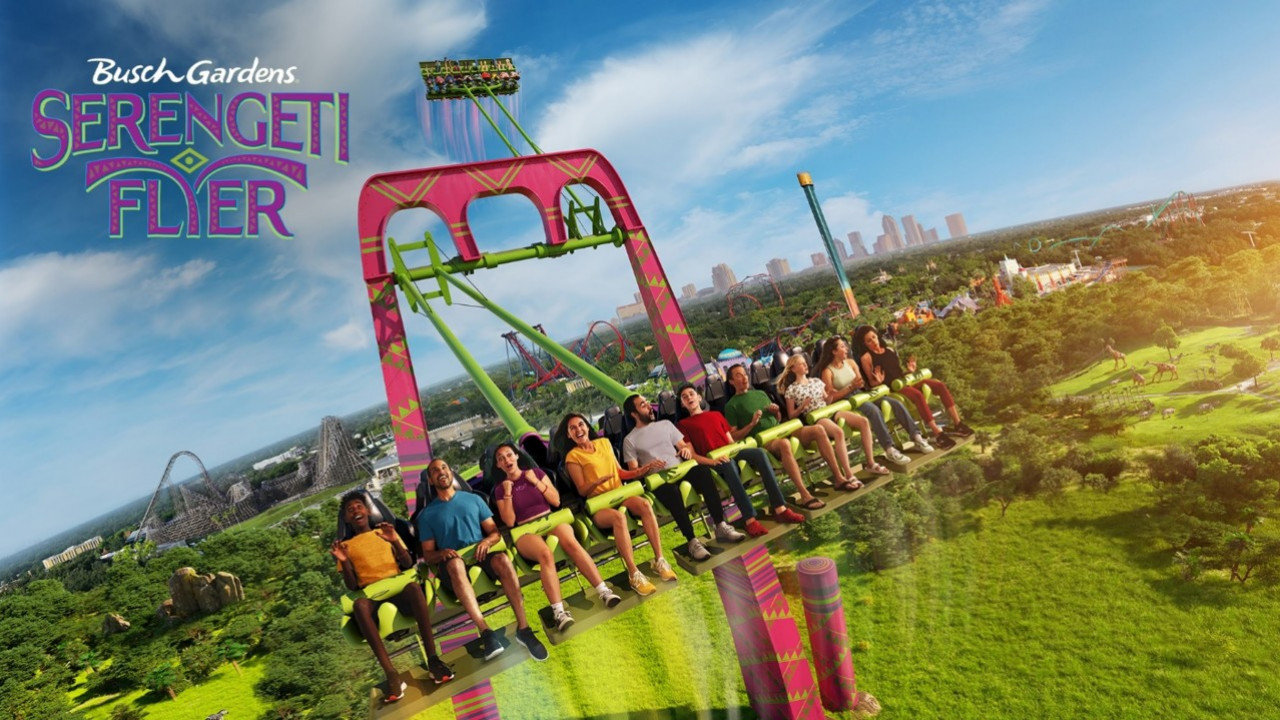 Busch Gardens Tampa announces opening date for Serengeti Flyer